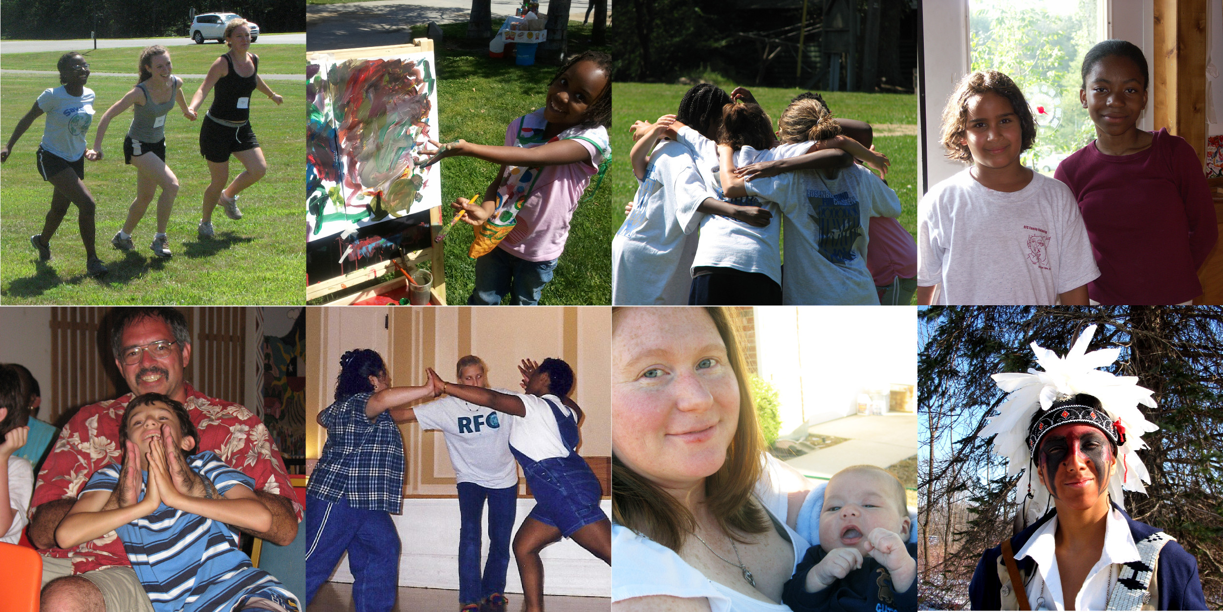 Collage of grant recipient images