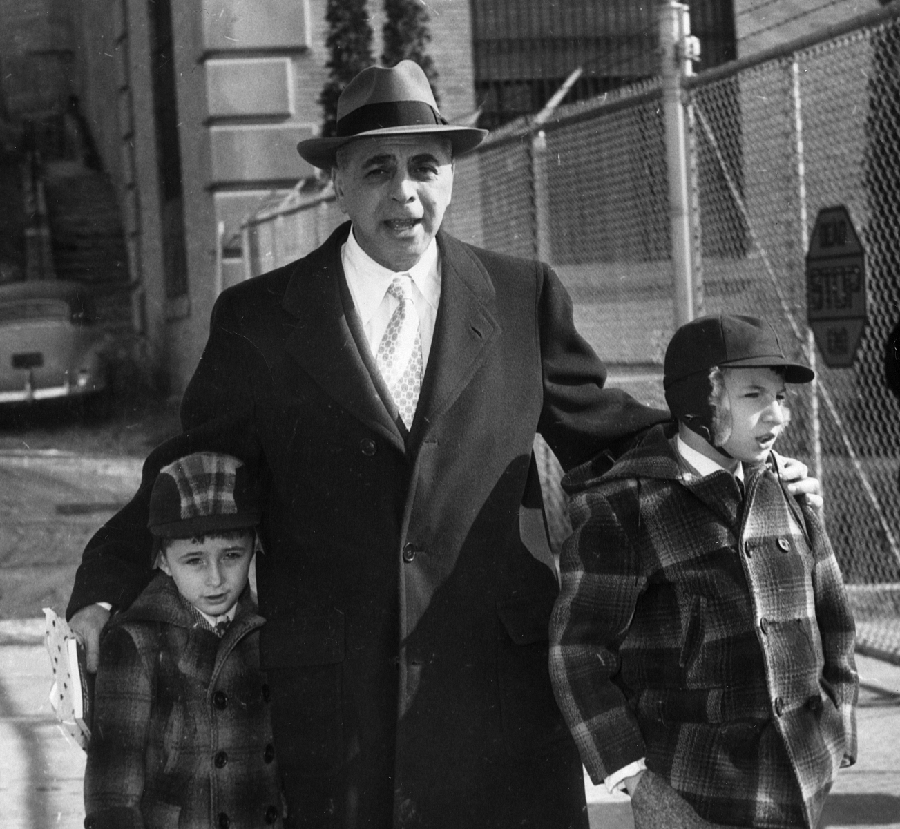 4 Robert & Michael, prison visit (1953)