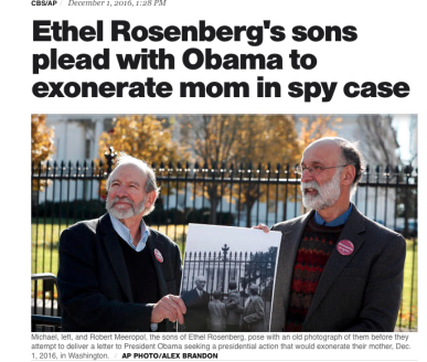 CBS/AP coverage of Exonerate campaign (2016)