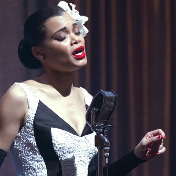 Andra Day as Billie Holiday in "The United States vs. Billie Holiday." Credit: Takashi Seida
