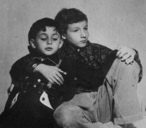 Rosenberg sons Robert and Michael Meeropol as young children