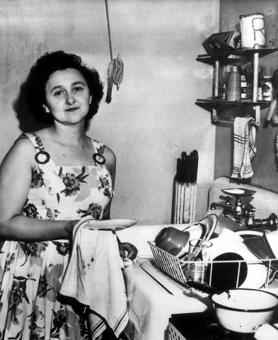 Ethel Washing Dishes