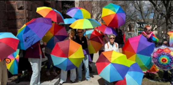 35th event photo placeholder colourful umbrellas